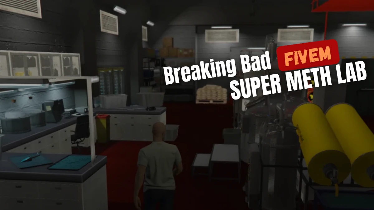 Breaking Bad Super Meth Lab (FiveM) MLO/YMAP
